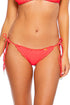 Luli Fama Cosita Buena WAVEY BRAZILIAN TIE SIDE RUCHED BACK